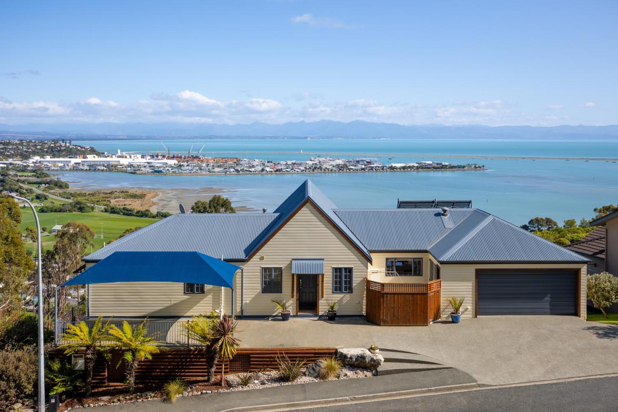 Twin Peaks Luxury Sea View Villa Nelson Exterior foto